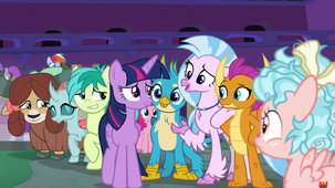 Young Six sticking up for Twilight S8E26