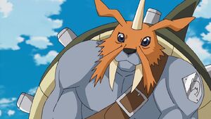 Ep. 26 - Zudomon saved Taichi and Agumon