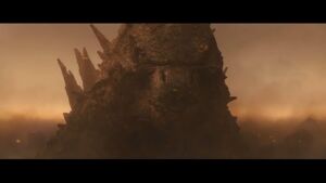 Godzilla sees the other titans kneeling before him as the rightful alpha titan.