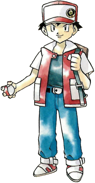 Red (Pokémon)/#1730589  Pokemon trainer red, Pokemon red, Pokemon