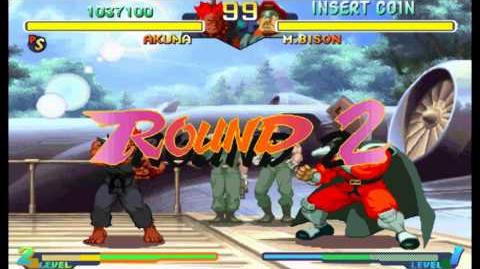 Street Fighter Alpha 2(Zero 2) Expert difficulty Akuma(Gouki) 2 Playthrough