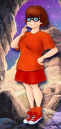 Velma's outfit in Scooby-Doo and The Alien Invaders