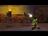 Legend of Zelda, The - Majora's Mask 64 link and the clock town dancers