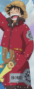 Luffy's second outfit during the Punk Hazard Arc.