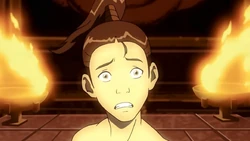 Zuko horrified to discover that he pitted himself against his father just for speaking out of term.