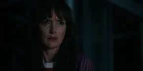 Joyce hearing Hopper gently remind her that she has people in Hawkins who know what she's been through and that she's not alone.