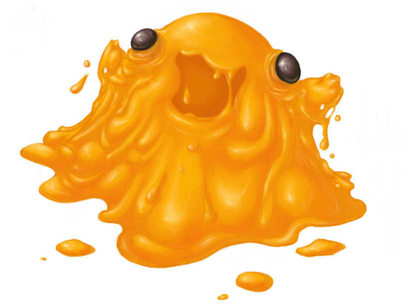 SCP 999 Plush the Tickle Monster Orange Slime Containment 