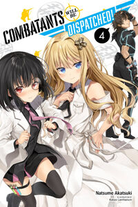 Six in the background of the cover of the fourth light novel.