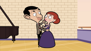 Mr. Bean in "Dancing Bean".