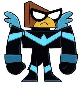 Hawkodile as Nightwing