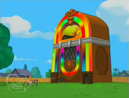 La maquina gigante de discos