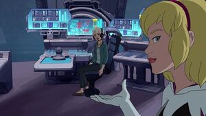 Gwen Stacy in Ultimate Spider-Man.