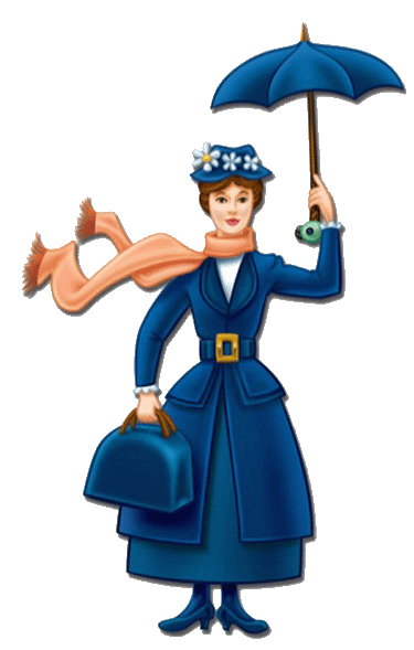 Mary poppins cartoon top
