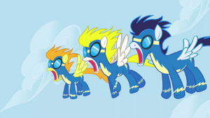 The Wonderbolts in shock S01E03