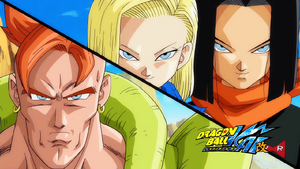 Android 17, Android 18 and Android 16 in eyecatch