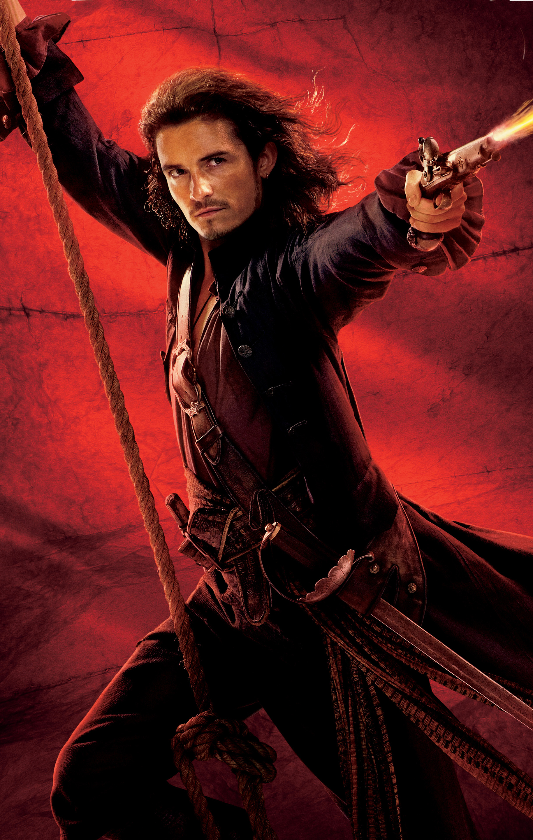 Pirates of the Caribbean - Will Turner Wall Poster by Unknown at