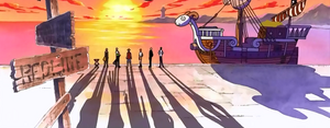 The Straw Hats in the first set of eyecatchers.