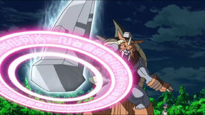 Zudomon uses now Angewomon’s power.