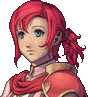 Norne's portrait in Fire Emblem: New Mystery of the Emblem.