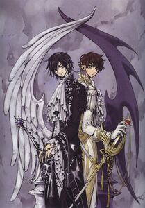 Suzaku and Lelouch by CLAMP