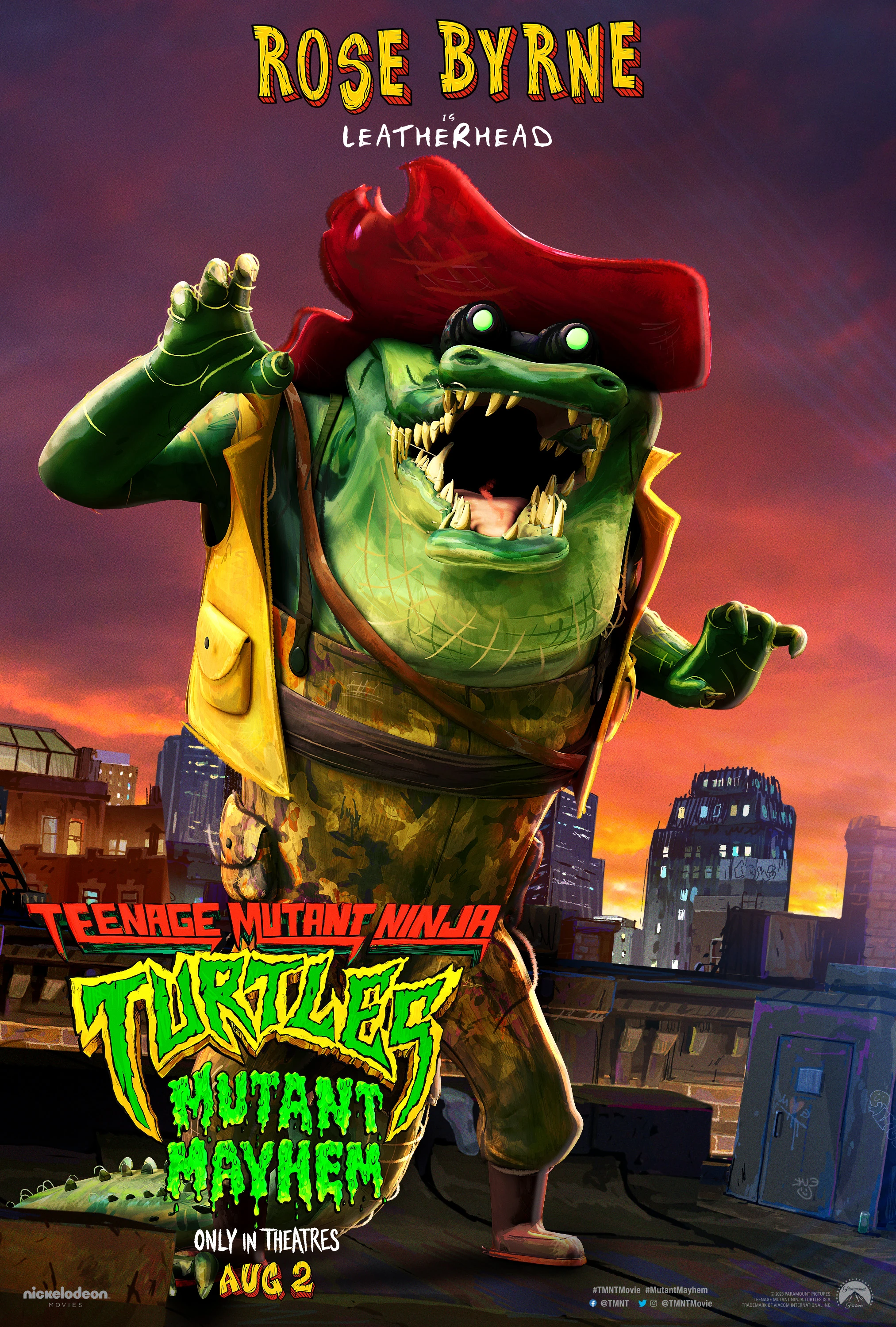Leatherhead (Teenage Mutant Ninja Turtles: Mutant Mayhem), Heroes Wiki