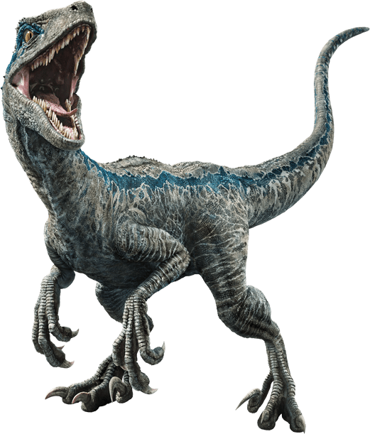 Jurassic world outlet dinosaurio blue
