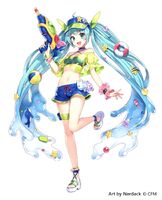 Hatsune Miku Water Gun Ver 2021