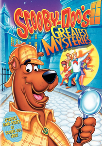 Shaggy and his friends on the Greatest Mysteries DVD