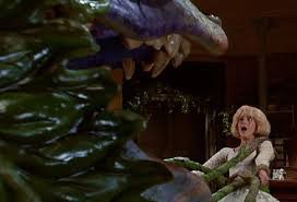 Audrey was being held by Audrey 2