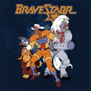 Bravestarr with Deputy Fuzz (left) and Thirty/Thirty (right)