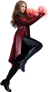 Render of Scarlet Witch for Civil War.