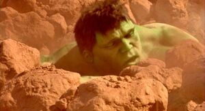 Hulk looking tired.