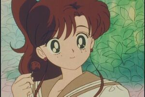 Makoto Kino/Sailor Jupiter's friendly grin.