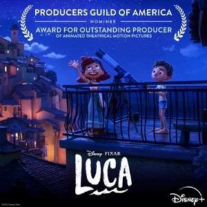 Luca – PGA Awards® Nominee – Award for Outstanding Producer of Animated Theatrical Motion Pictures