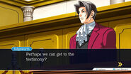 Miles Edgeworth in the first Ace Attorney