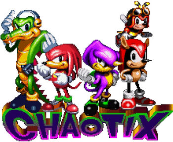  Information about Knuckles Chaotix and the Sonic X  cartoon