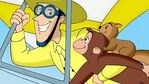 Curious george man with the yellow hat and jumpy hat