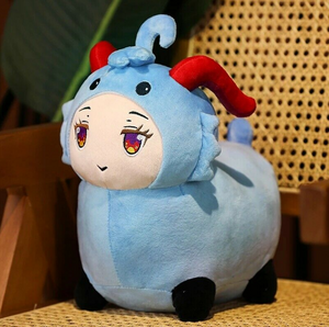 Genshin Impact Ganyu Cute Sheep 30cm Plush Doll Pillow Stuffed Toy Gift Anime