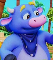 CGI Benny the bull
