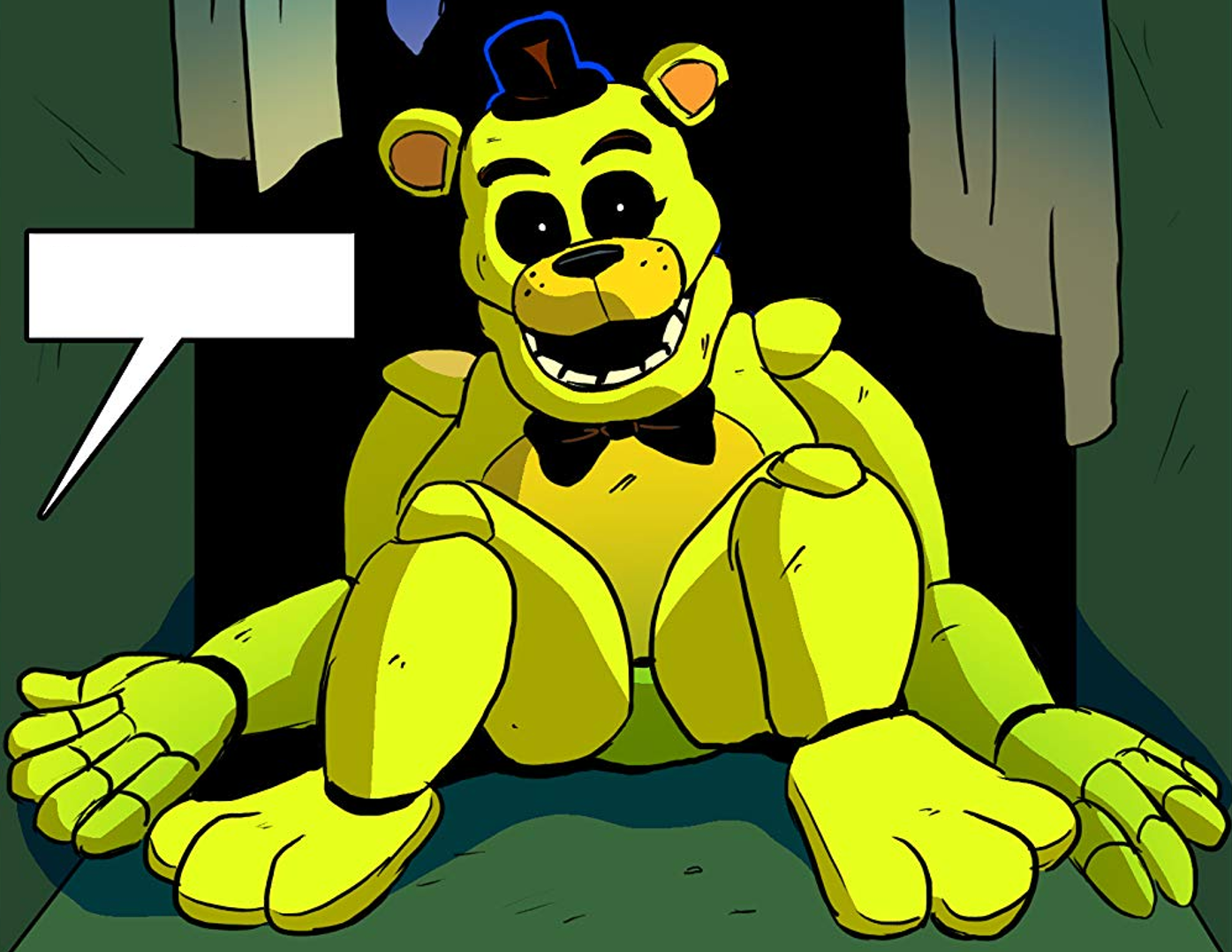 Crowded golden freddy  Fnaf drawings, Fnaf, Fnaf characters