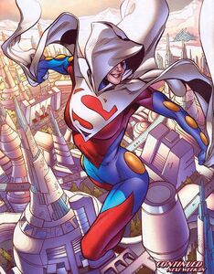 Lucy Lane as Superwoman.