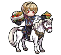 Picnic Leo's sprite from Fire Emblem Heroes.