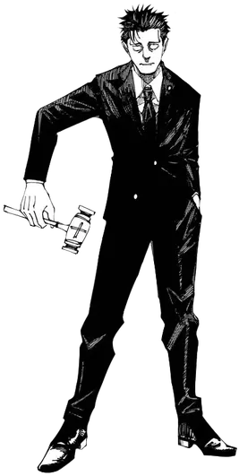 Jujutsu Kaisen Manga full body render Hiromi Higuruma