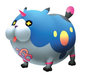 Spirit Meow Wow, the first Dream Eater to join Sora's party in the game.