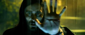Jared Leto as Morbius, using his blood to attract the bats.