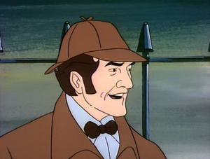 Sherlock Holmes in Scooby-Doo.