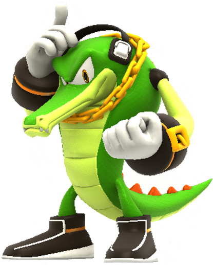 User Blog Maxevil Sonic Characters With Similarities To Other Heroes Vector The Crocodile Heroes Wiki Fandom