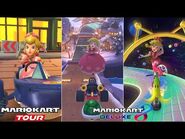 Evolution Of Peachette In Mario Kart Games -2019-2023-