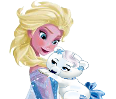Elsa and Snowflake