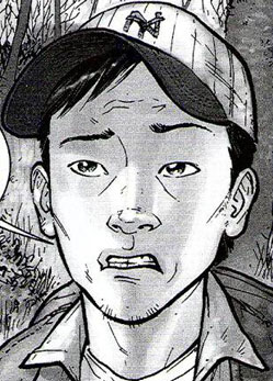 fumetto di Glenn Walking Dead